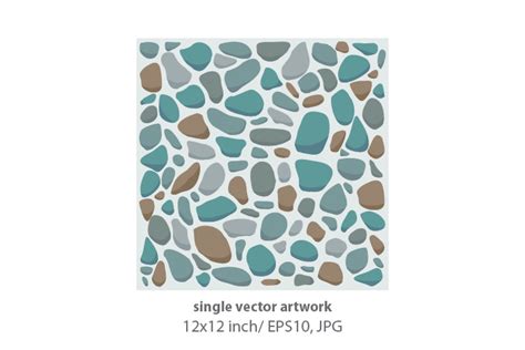 Pebbles Single Vector Artwork Graphic By Biljanacvetanovic Creative