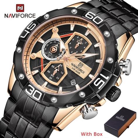 NAVIFORCE NF 9050 Men S Watch Analog Digital Chronograph Stainless