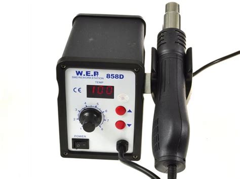 Pájecí stanice WEP 858D 700W Horkovzdušná Elektrická odsávačka cínu | Aukro