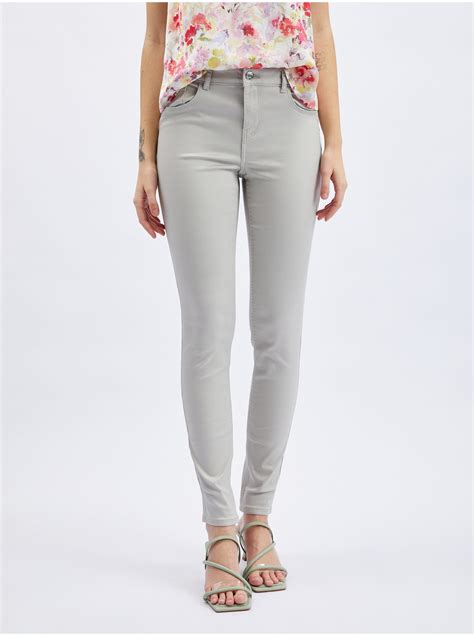 Hellgraue Damen Skinny Fit Jeans Orsay Orsay At Der Offizielle E