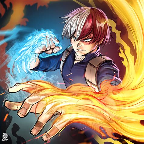 Todoroki - Fanart by Uomopasta on DeviantArt