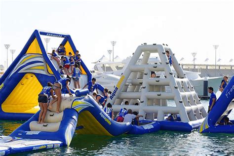 AquaFun Inflatable Water Park Opens Year Round At A’l Bahar At The ...