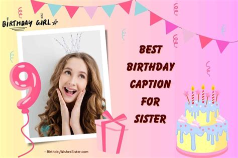 180 Best Birthday Caption For Sister For Instagram