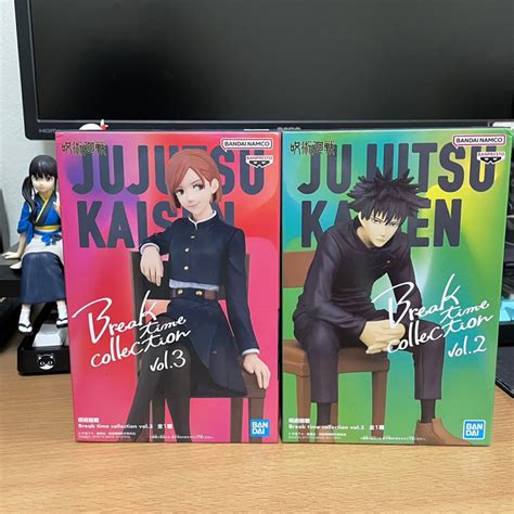 พร้อมส่ง ของแท้ ฟิกเกอร์ Jujutsu Kaisen Jjk โนบาระ เมงุมิ Nobara Megumi Break Time Banpresto