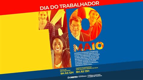 Prefeitura de Cabo Frio celebra Dia do Trabalhador várias ações no