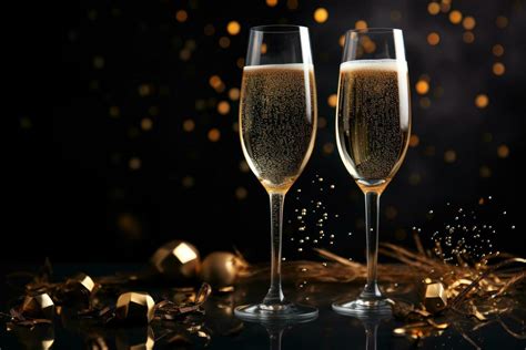 Holiday background with champagne glasses 29170047 Stock Photo at Vecteezy