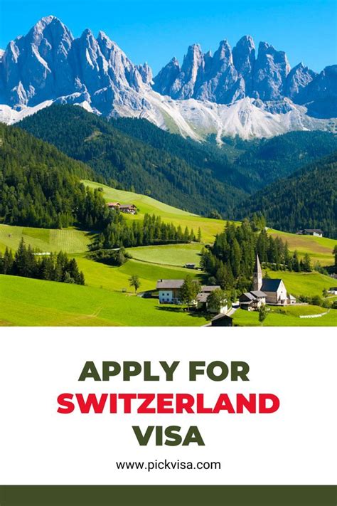 Switzerland Visa Fees, Requirements & Application in 2023 | Visa, Visa ...