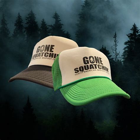 Hat - Gone Squatchin' NABC - Bobo Trucker | North American Bigfoot Center