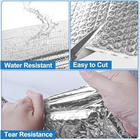 Snapklik.com : ToLanbbt Garage Door Insulation Kit 16P Double Bubble