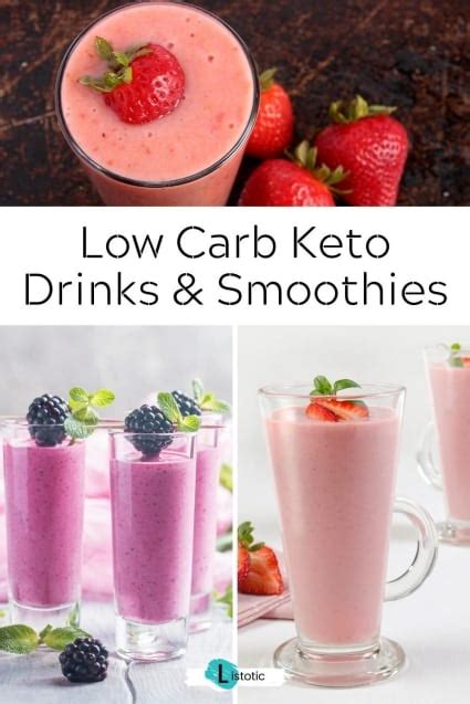 Low Carb Keto Smoothie 10 Tasty Protein Packed Drinks