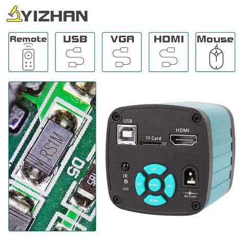 Yizhan Trinocular Microsc Pio C Mera Hdmi Vga Interface Usb Digital