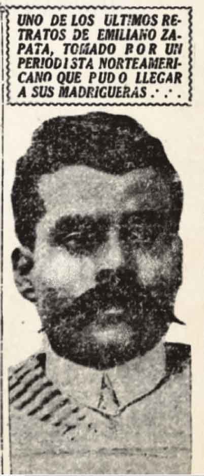 El Mexiquense Hoy A 100 Años De La Muerte De Emiliano Zapata Traición