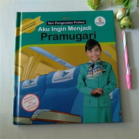 Jual Buku Seri Pengenalan Profesi Aku Ingin Menjadi Pramugari Preloved