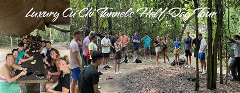 Luxury Cu Chi Tunnels Half Day Tour Ben Duoc Small Group Scooter