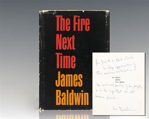 The Fire Next Time James Baldwin First Edition Signed