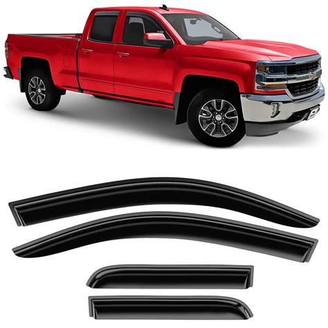 Snapklik Voron Glass Tape On Extra Durable Rain Guards For Trucks