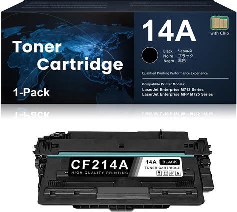 Amazon 14A Black Toner Cartridge 1 Pack With Chip 14A Toner