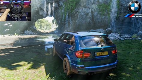 900HP BMW X5 M Offroading Forza Horizon 5 Steering Wheel Gameplay