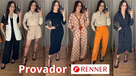 PROVADOR RENNER LOOKS DA MARCA CORTELLE LOOKS CASUAIS ELEGANTES