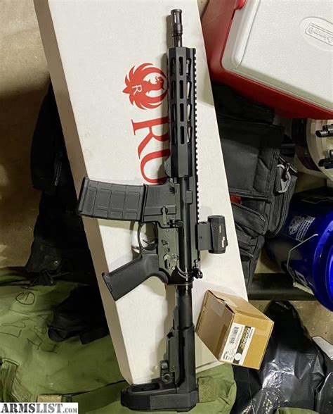 Armslist For Sale Ruger 556 Ar Pistol W Red Dot