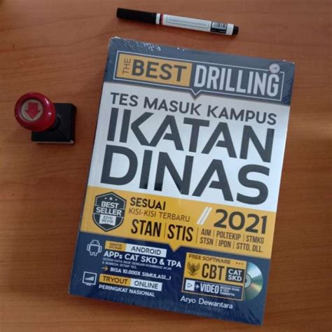 Jual Buku The Best Drilling Tes Masuk Kampus Ikatan Dinas 2021 Di