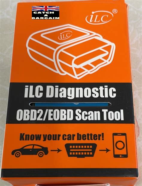 ILC OBD2 Bluetooth Diagnostic Tool Scanner Code Reader For Android