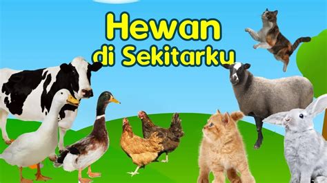 Bermain Dan Belajar Interaktif Hewan Di Sekitar Kita Binatang Di