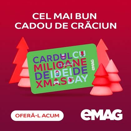 Emag Cardul Cu Milioane De Idei Cel Mai Versatil Cadou Fashion Ro