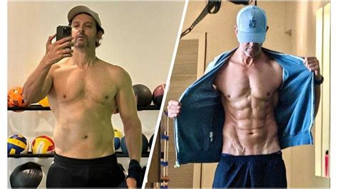 Thank You Sa Hrithik Roshan Shares Pics Of His Physical