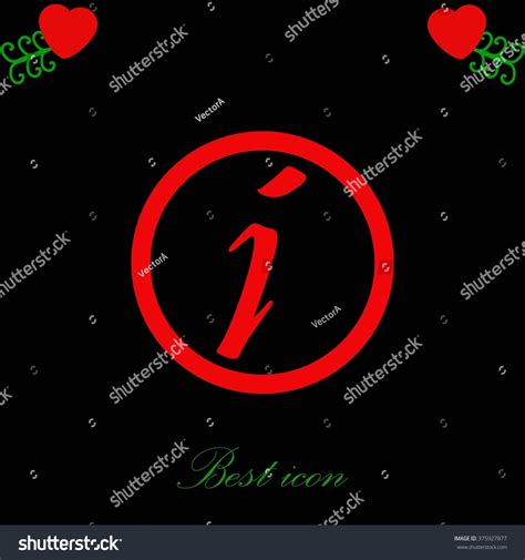 Information Sign Vector Icon - 375927877 : Shutterstock