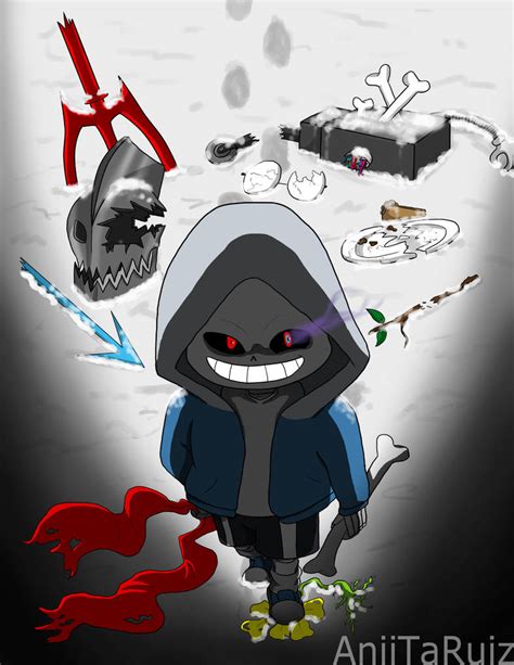 Dusttale Murder Sans By Aniitaruiz On Deviantart