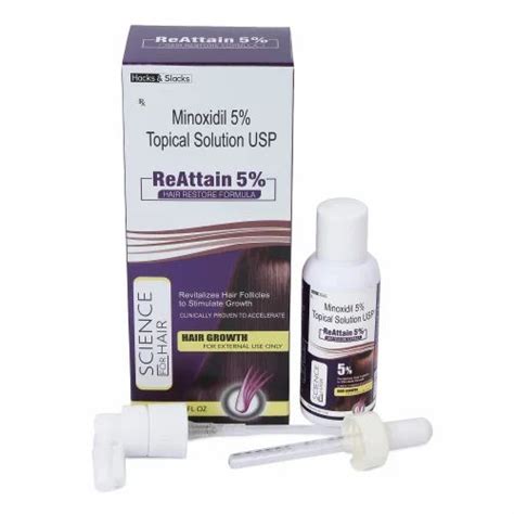 Minoxidil Topical Solution Usp 5 Packaging Size 60 Ml At Rs 485