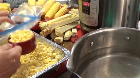 Absolute Easiest Way To Freeze Fresh Sweet Corn Off The Cob 16 Bags Of Corn Easy Youtube