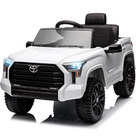 Toyota Tundra Children's Ride On Car, 12V Electric Pickup Truck with ...