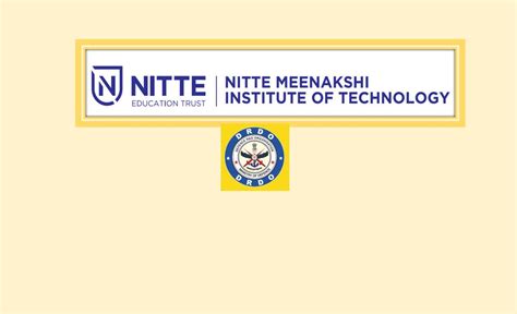 Nitte Meenakshi Institute Of Technology – Defence Manufacturing ...