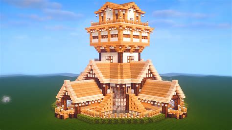 Large Oak House Minecraft Map