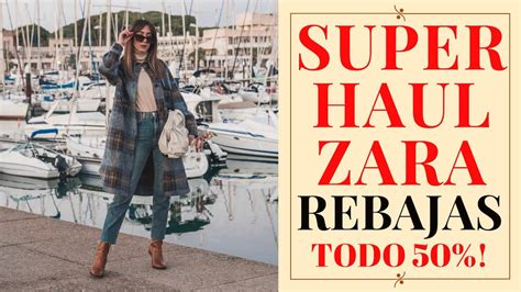 Haul Rebajas De Zara Tedencias De Moda Youtube