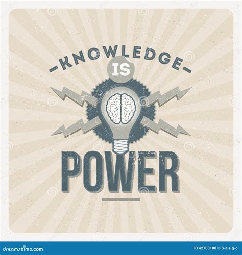 Knowledge Power Poster Stock Illustrations – 779 Knowledge Power Poster ...