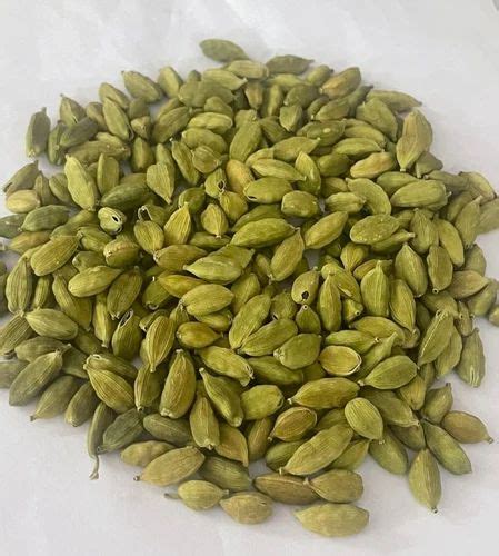 Grade Super Bold Green Cardamom Elaichi Cardamom Size Mm At Rs