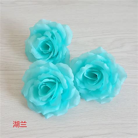 5 Teile Los 4 Zoll 10 Cm K Nstliche Seide Rosen Blume Kopf F R Hochzeit