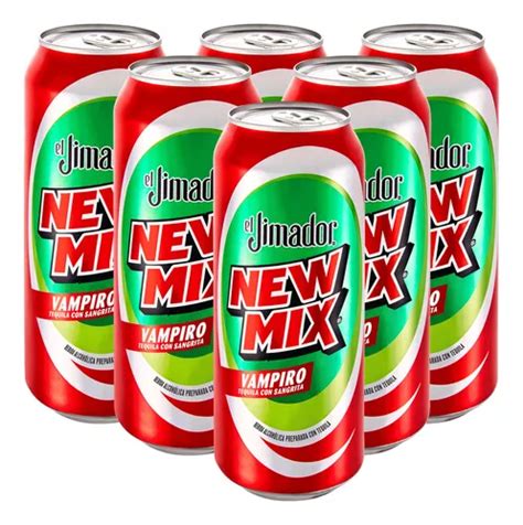 Bebida Preparada New Mix Vampiro 473 Ml Pack Con 6 Latas Mercadolibre