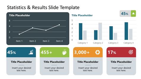 Statistics And Results Powerpoint Template