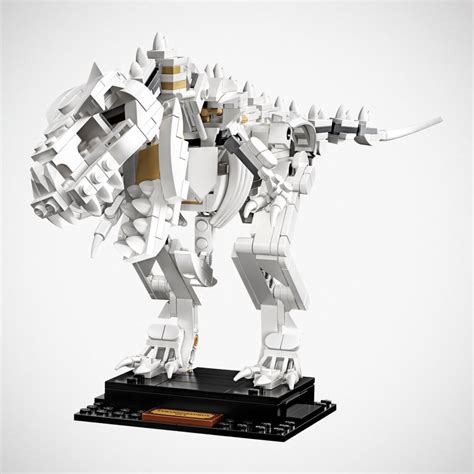 LEGO Ideas Dinosaur Fossils Packs Three Dinosaurs, Shovel Not Required - SHOUTS