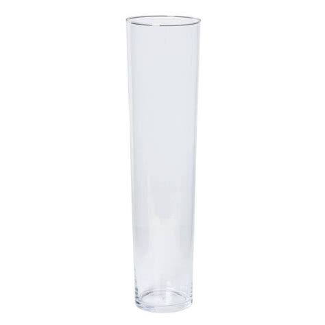 Vase Poser Au Sol Amna Ocean Conique Rond Transparent Cm Cm