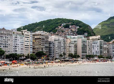 A View Of Copacabana Beach From The Copacabana Fort Rio De Janeiro