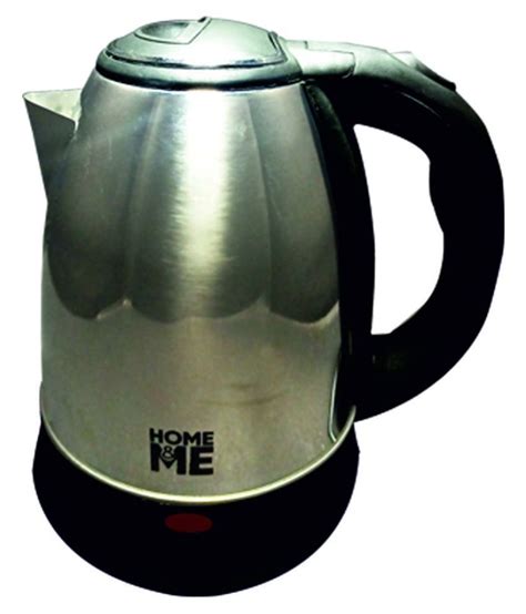 Home Me Electric Kettle 2 Liter 1500 Watt Stainless Steel Electric