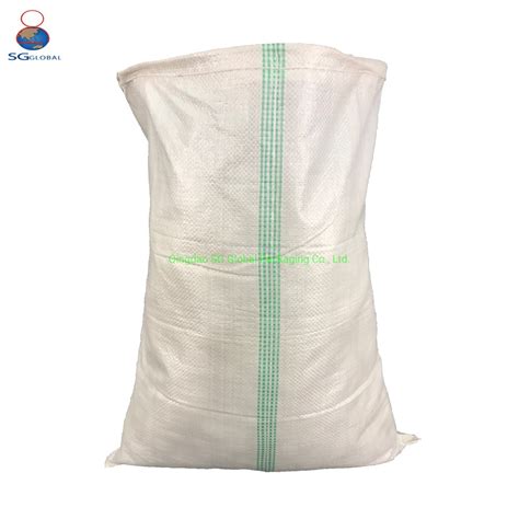 Grs SGS Approved Factory Polypropylene Strong Packaging 25kg 50kg White