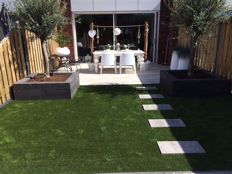 Moderne Achtertuin Tuin Idee N Tuin Tuin M