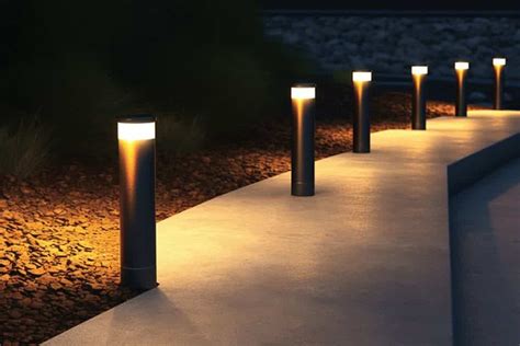 Architectural Lighted Bollards Shelly Lighting