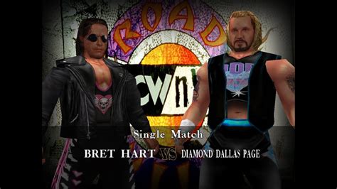 Wcw Feel The Bang V Matches Bret Hart Vs Diamond Dallas Page Youtube